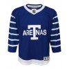 Herren Eishockey Toronto Maple Leafs Toronto Arenas Trikot Blau Vintage Authentic